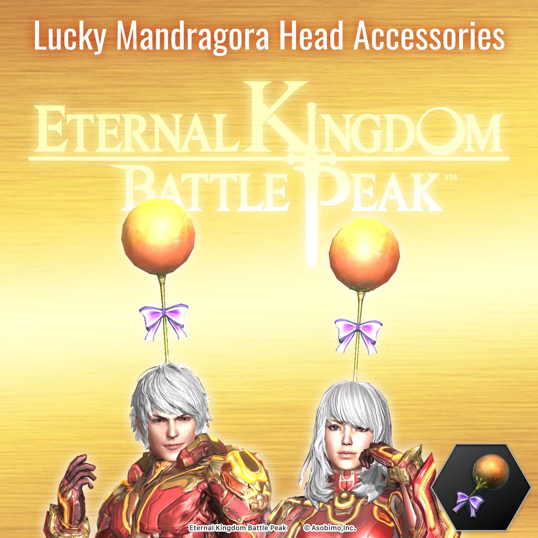 Lucky Mandragora Head Accessories
